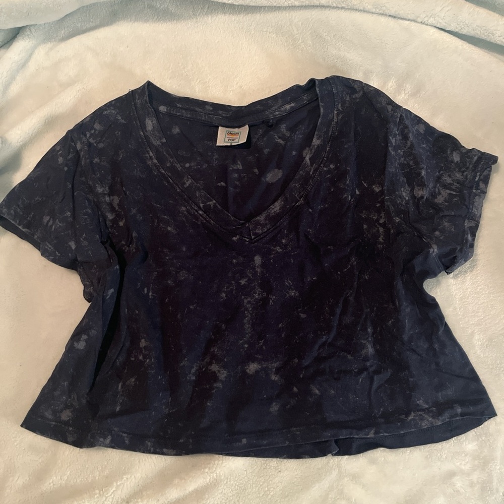 Flowy Tie Dye Crop Top